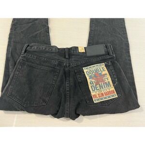 Double RL‎ RRL By Ralph Lauren Slim Fit Zip Fly Denim Jeans Size 29/34